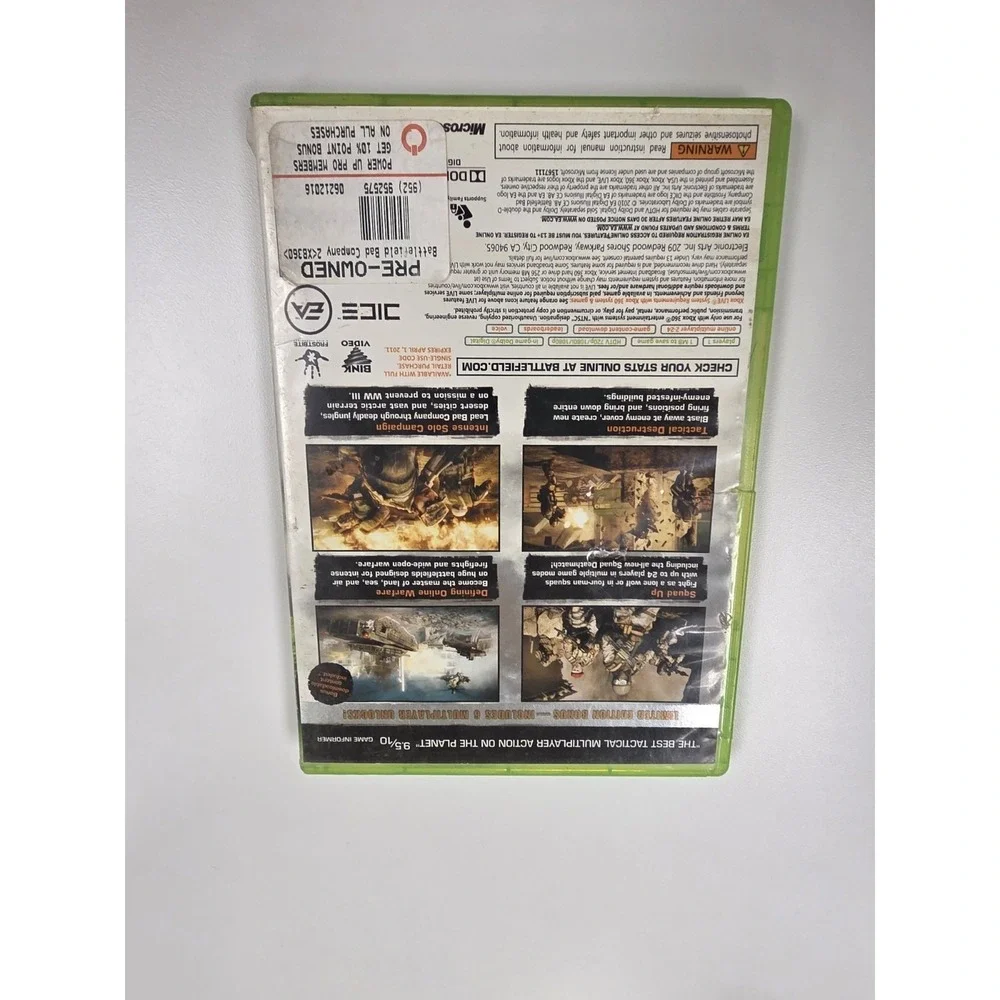 Battlefield: Bad Company 2 Limited Edition (Microsoft Xbox 360, 2010) TESTED